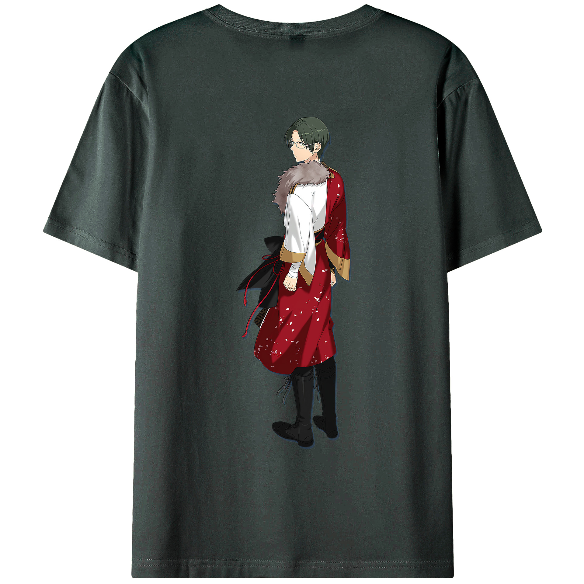 （画像用） あんさんぶるスターズ! Ensemble Stars 綿100％ メンズ半袖Tシャツ（バックプリント） 通気性